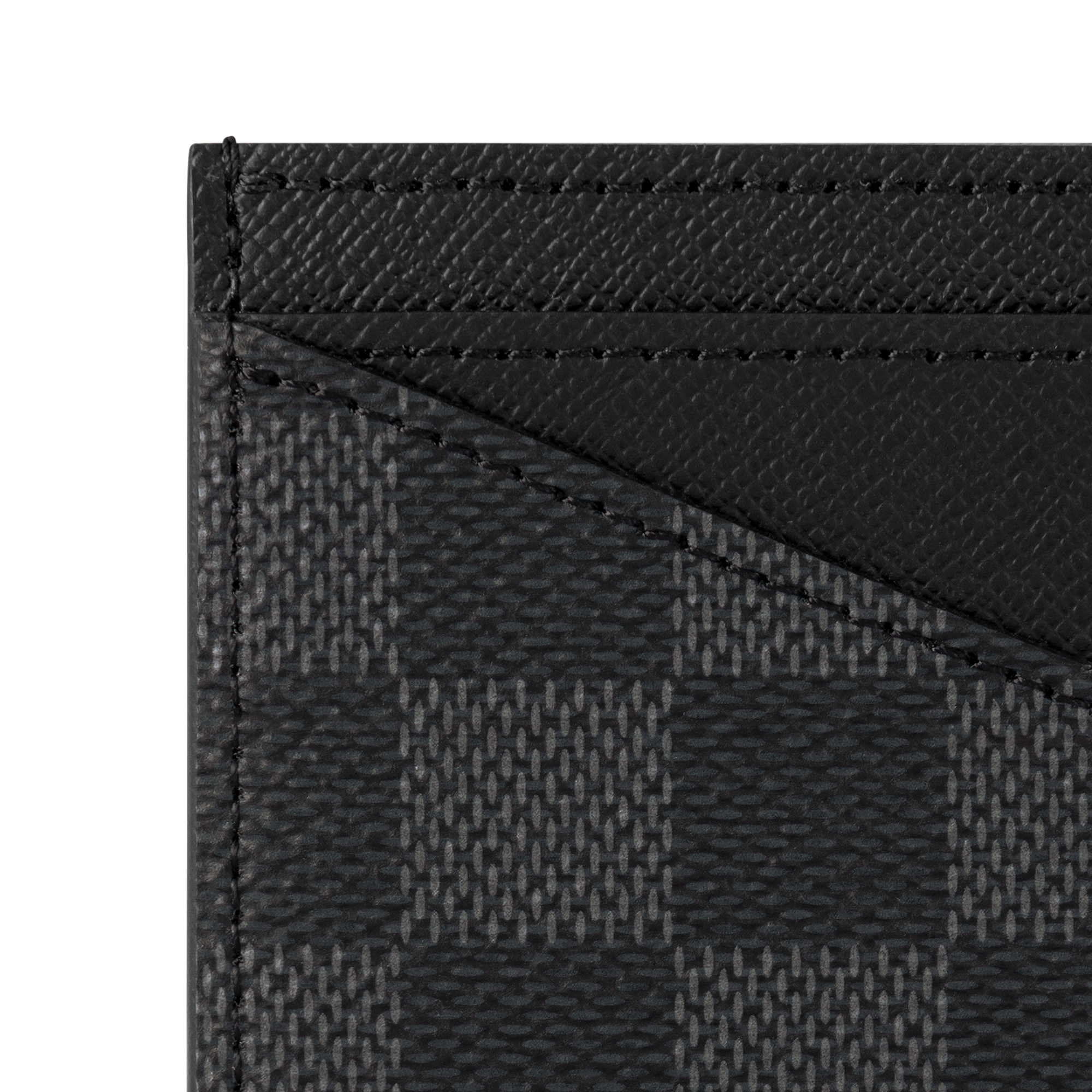 Ví Đựng Thẻ Neo Porte Cartes Damier Graphite Canvas in Quà tặng