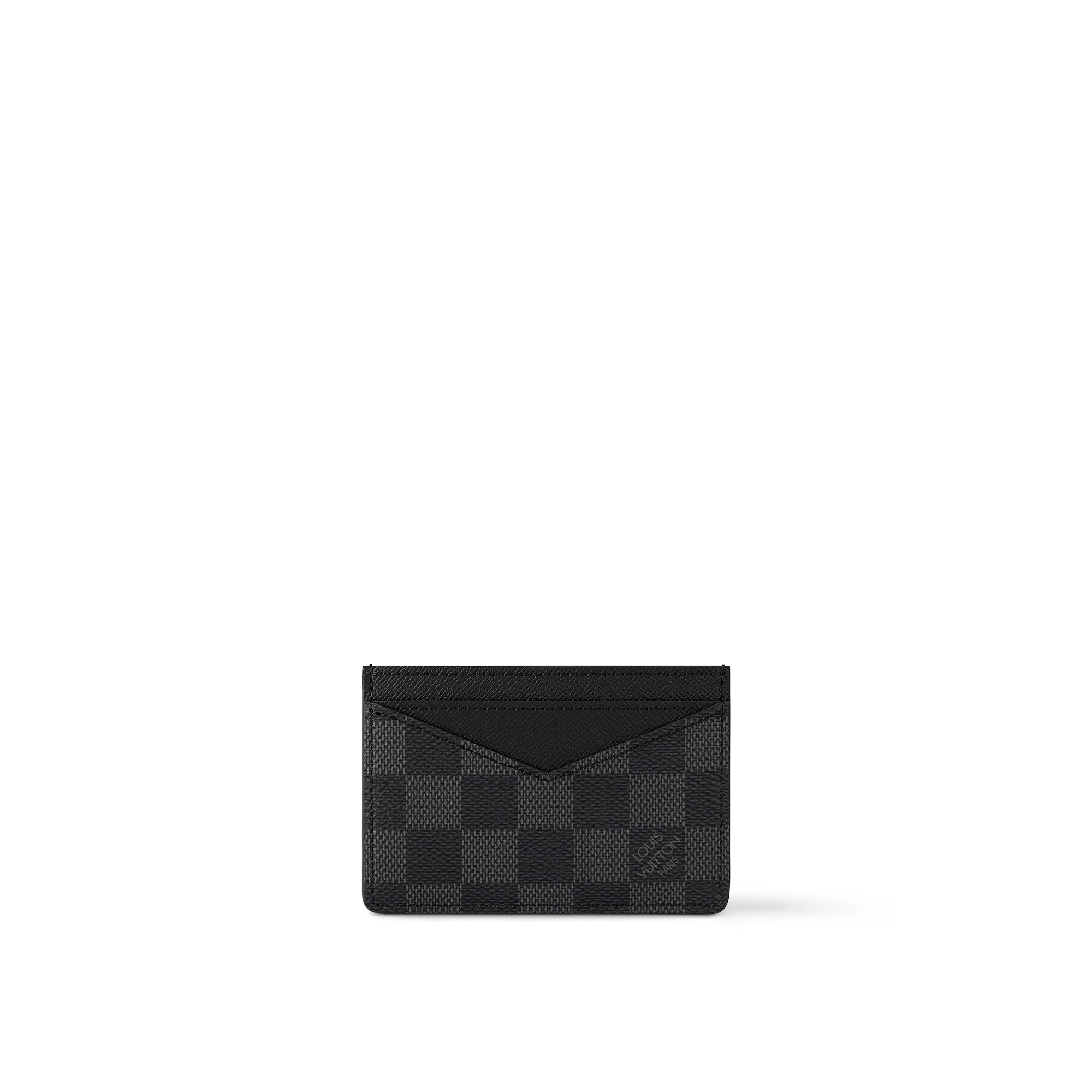 Ví Đựng Thẻ Neo Porte Cartes Damier Graphite Canvas in Quà tặng