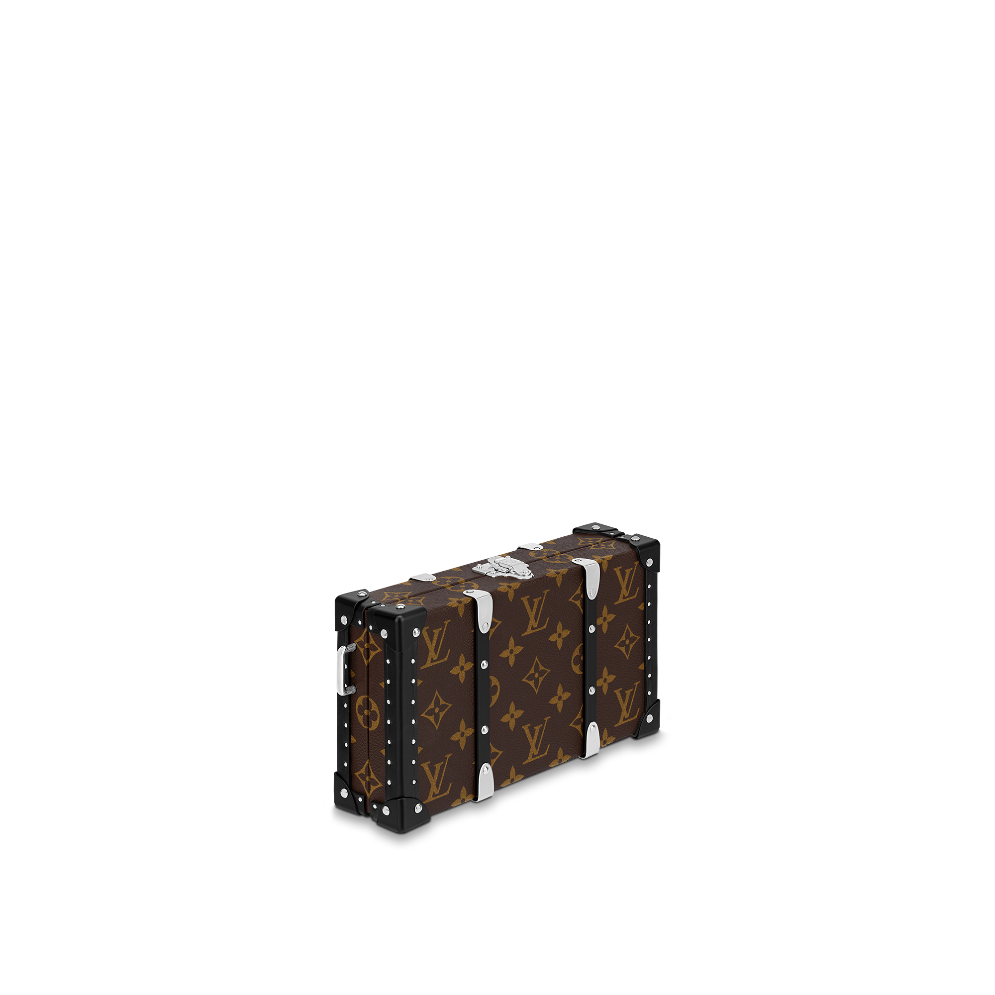 Túi Dạng Hộp Neo Wallet Trunk Monogram Macassar in Les Extraordinaires