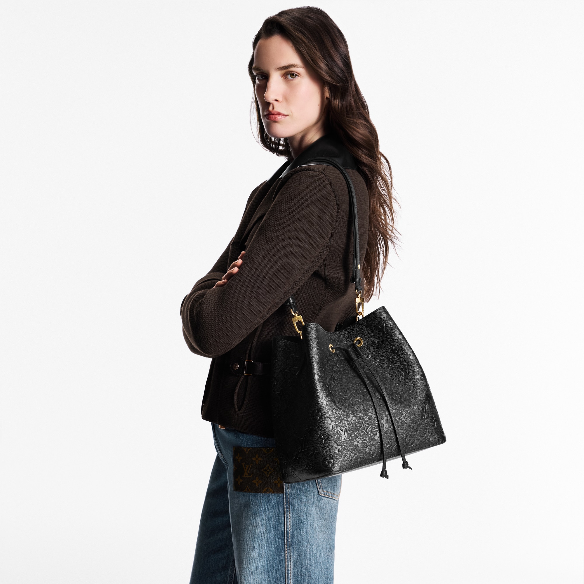 Túi NéoNoé MM Monogram Empreinte in Đồ Nữ