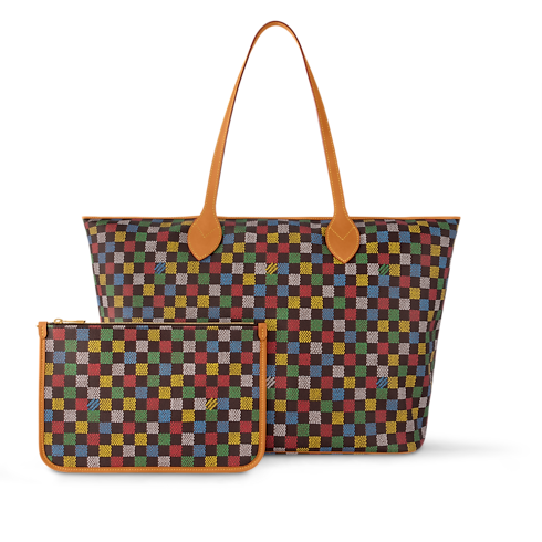 Túi Nevereverfull Damier Ebene in Đồ Nam's Du lịch Túi du lịch collections by Louis Vuitton (Thu phóng sản phẩm)