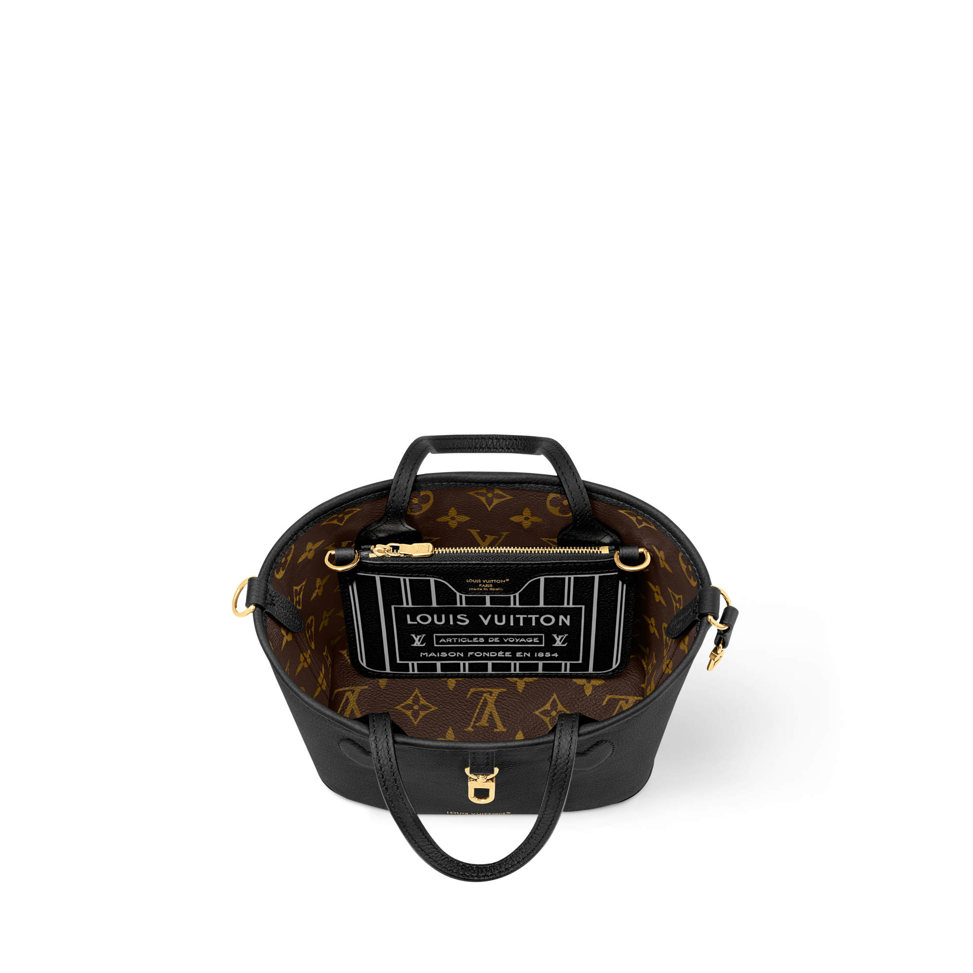 Túi Neverfull Bandoulière Inside Out BB  in Túi và Phụ kiện bằng da