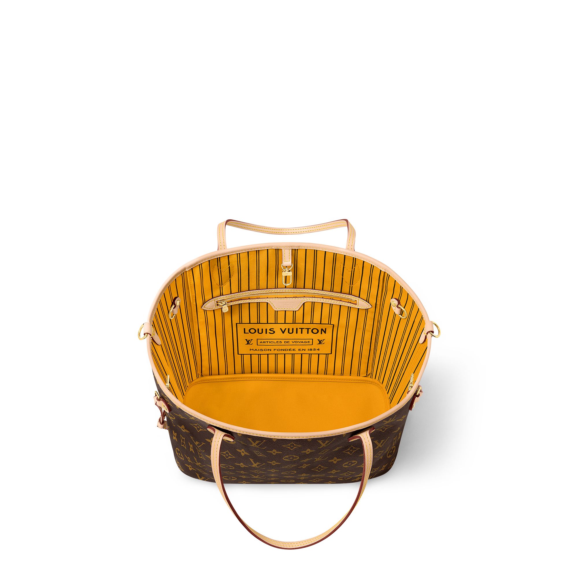 Túi Neverfull Bandoulière Inside Out MM Monogram in Túi và Phụ kiện bằng da