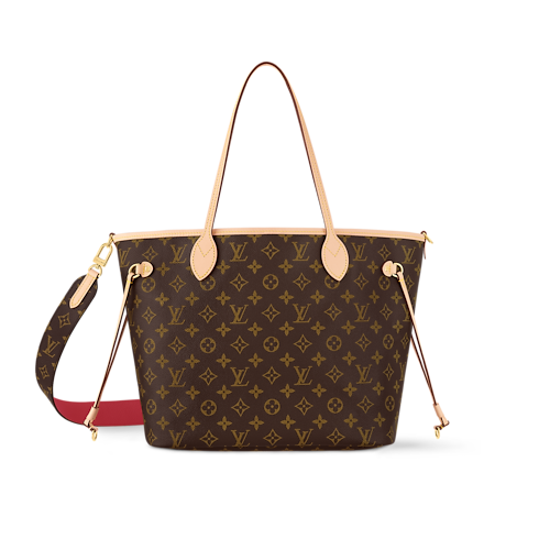 Túi Neverfull Bandoulière Inside Out MM Monogram in Túi và Phụ kiện bằng da's Túi xách nữ Túi biểu tượng collections by Louis Vuitton (Thu phóng sản phẩm)