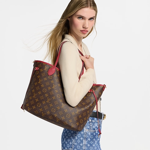 Túi Neverfull Bandoulière Upside Down MM Monogram in Túi và Phụ kiện bằng da's Túi xách nữ Túi biểu tượng collections by Louis Vuitton (Thu phóng sản phẩm)