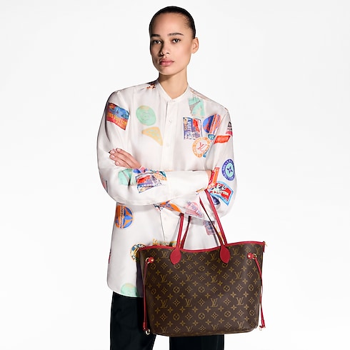 Túi Neverfull Bandoulière Upside Down MM Monogram in Túi và Phụ kiện bằng da's Túi xách nữ Túi biểu tượng collections by Louis Vuitton (Thu phóng sản phẩm)