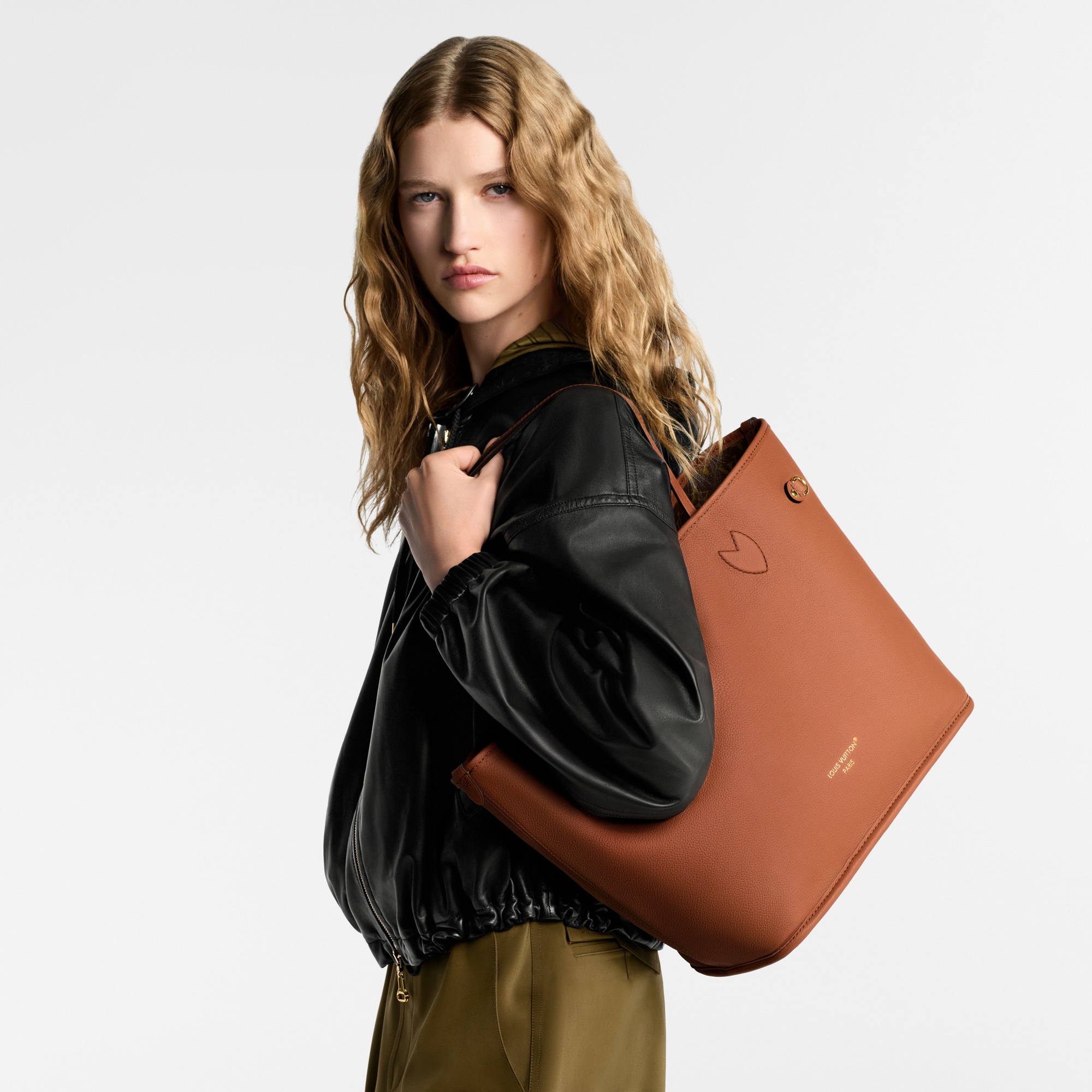 Túi Neverfull Inside Out MM  in Túi và Phụ kiện bằng da