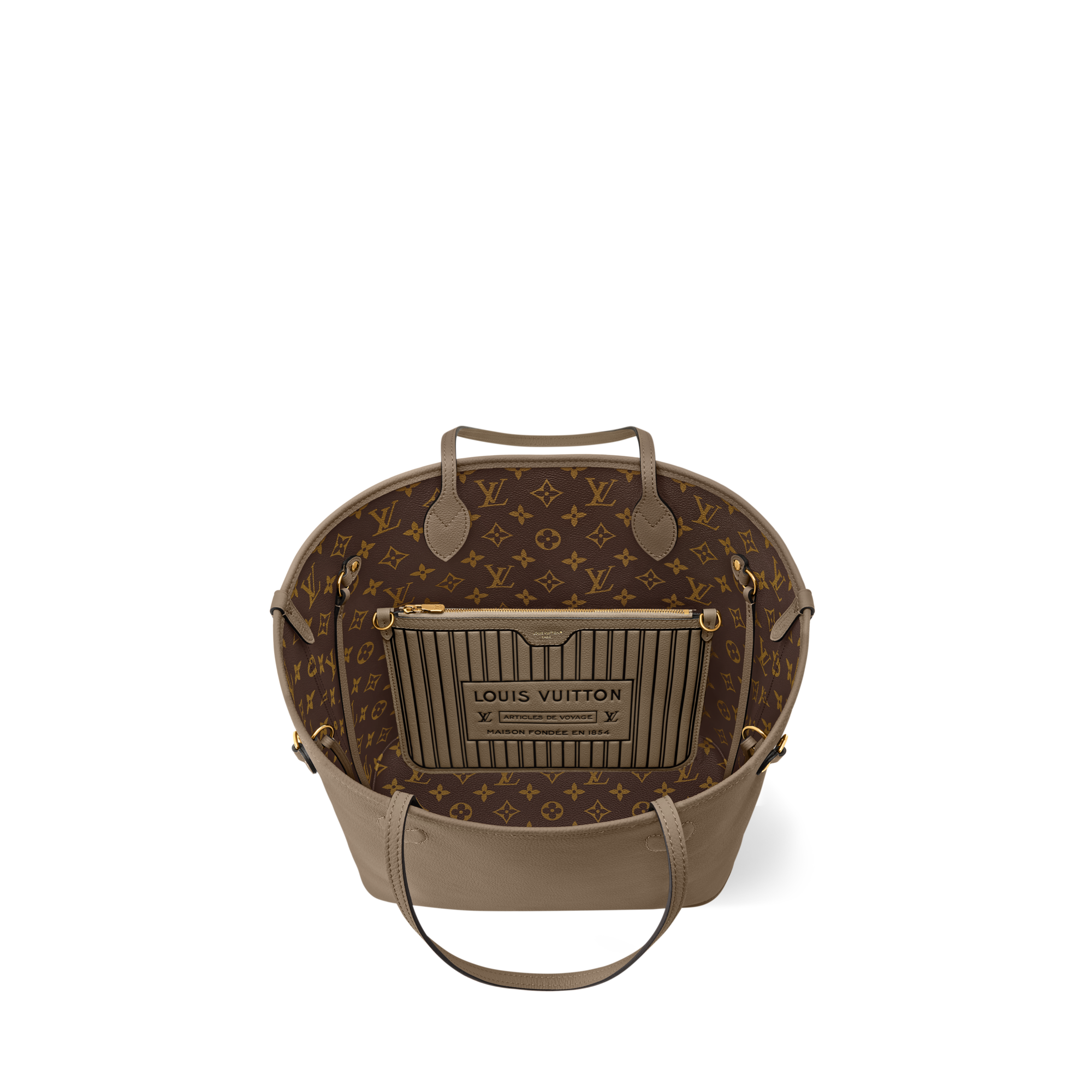 Túi Neverfull Inside Out MM  in Túi và Phụ kiện bằng da