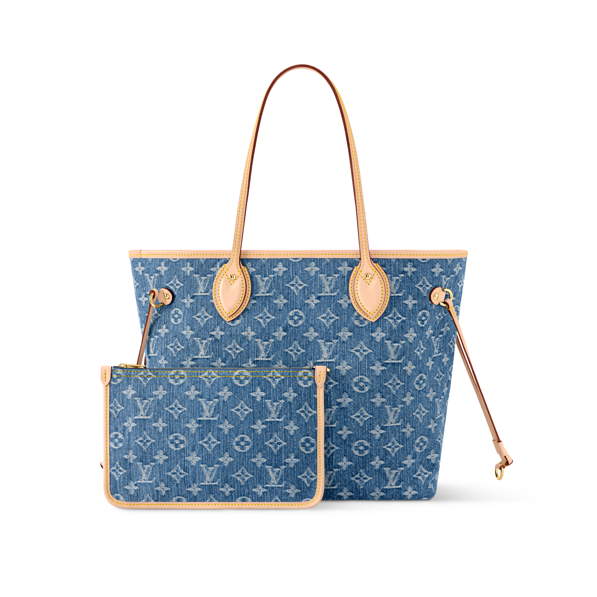 Túi Neverfull MM Monogram Denim in Túi và Phụ kiện bằng da