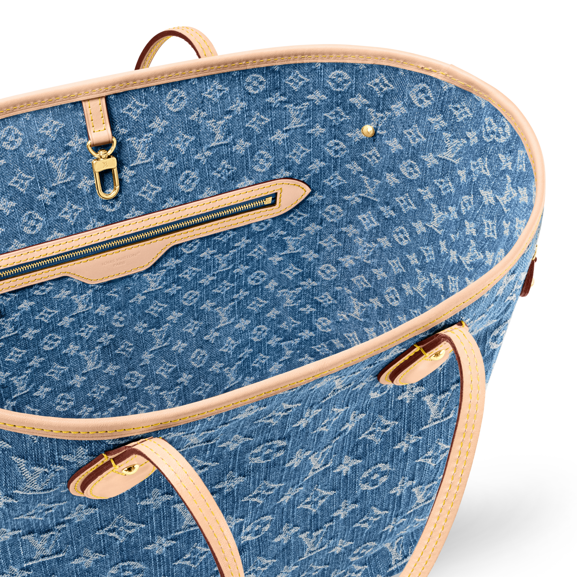 Túi Neverfull MM Monogram Denim in Túi và Phụ kiện bằng da