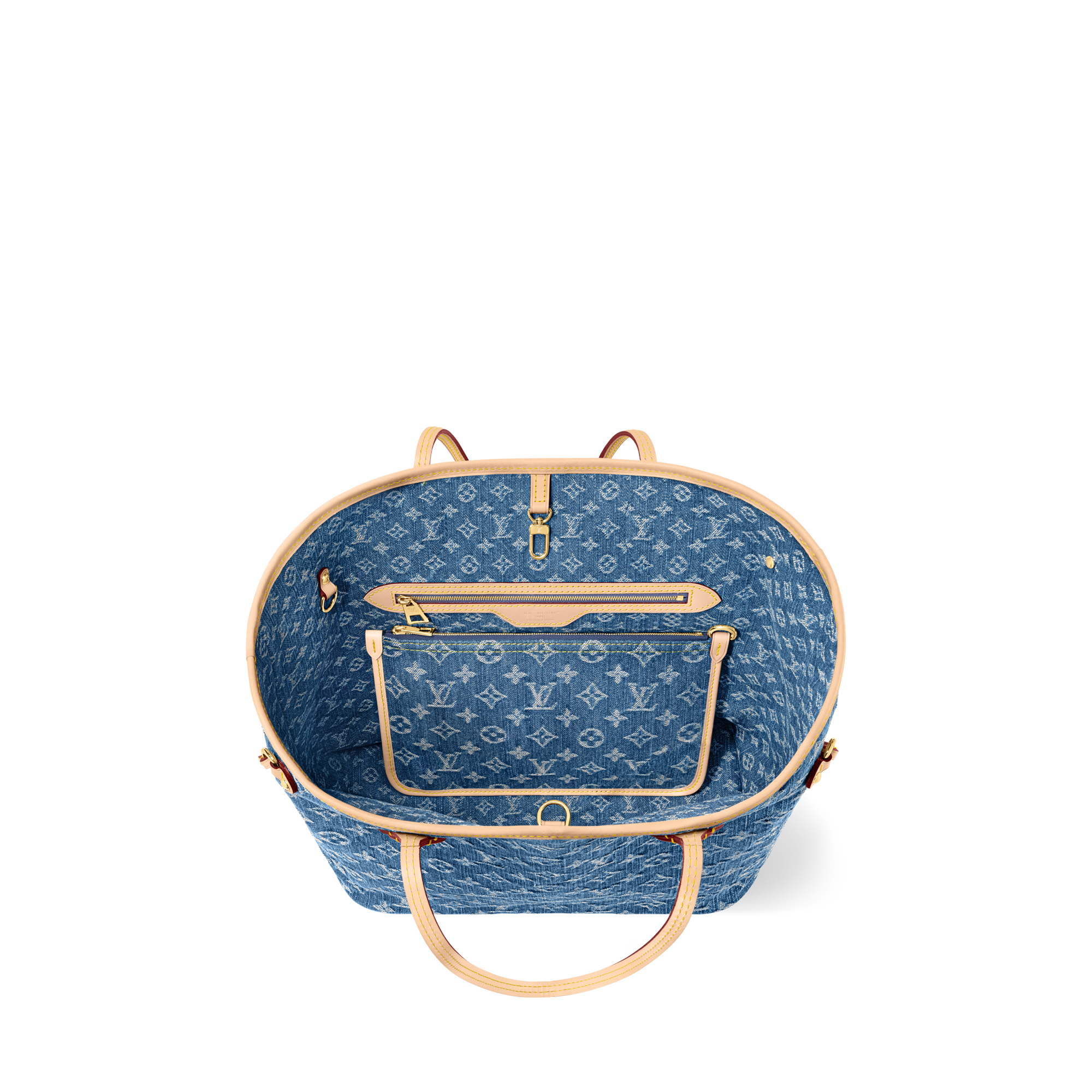 Túi Neverfull MM Monogram Denim in Túi và Phụ kiện bằng da