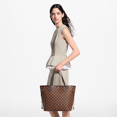 Túi Neverfull MM Damier Ebene in Đồ Nữ's Túi Tất cả Túi collections by Louis Vuitton (Thu phóng sản phẩm)