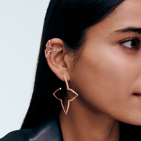 Khuyên Tai Ombre Blossom XL in Trang sức's Danh mục sản phẩm Khuyên tai collections by Louis Vuitton (Thu phóng sản phẩm)