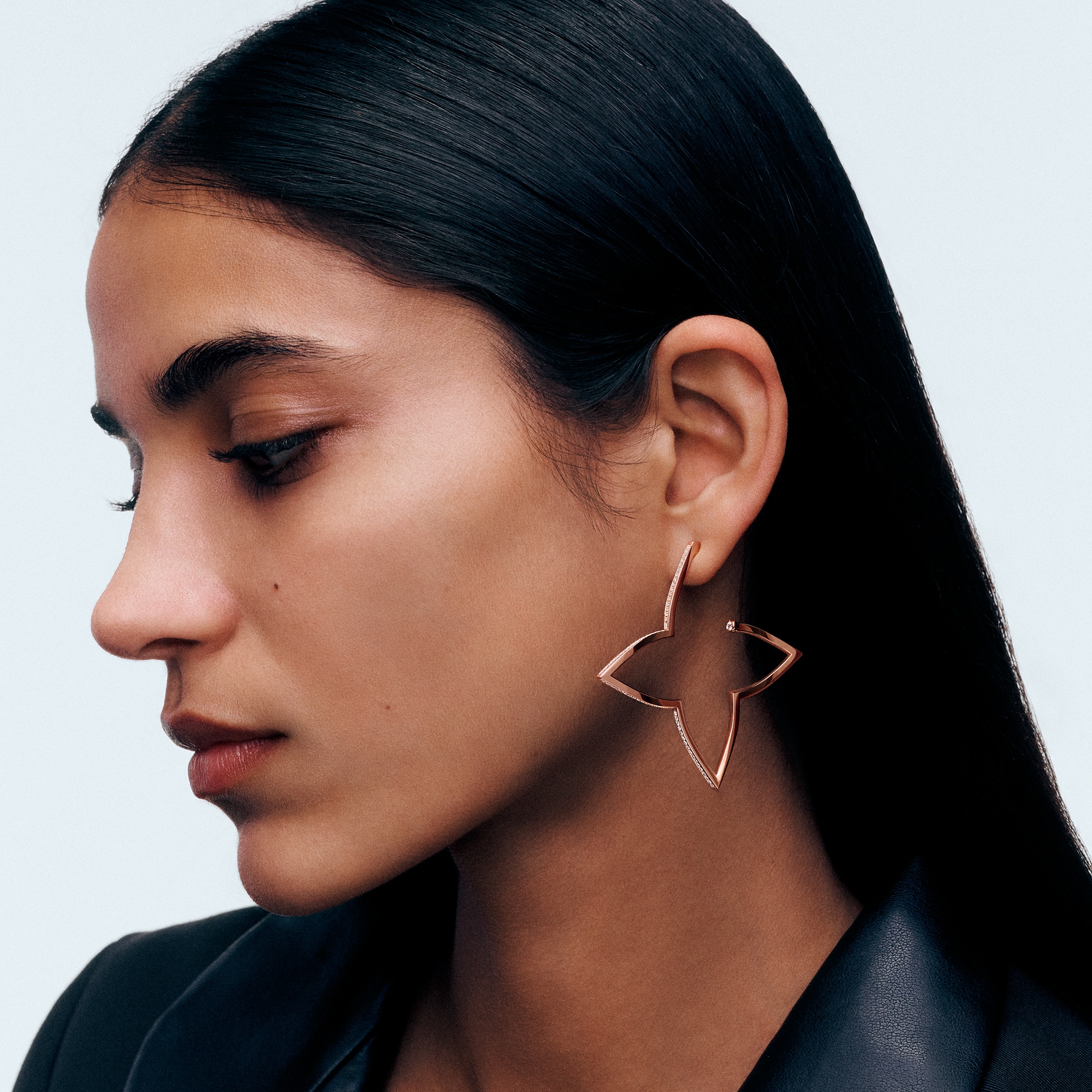 Khuyên Tai Ombre Blossom XL  in Trang sức