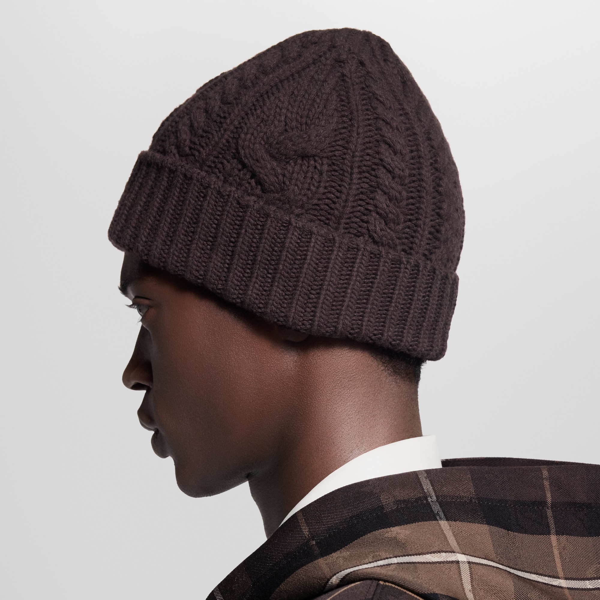 Only LV Mini Cable Beanie . in Đồ Nam