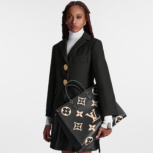 Túi OnTheGo GM Da Bicolor Monogram Empreinte in Đồ Nữ's Túi All Collections collections by Louis Vuitton (Thu phóng sản phẩm)