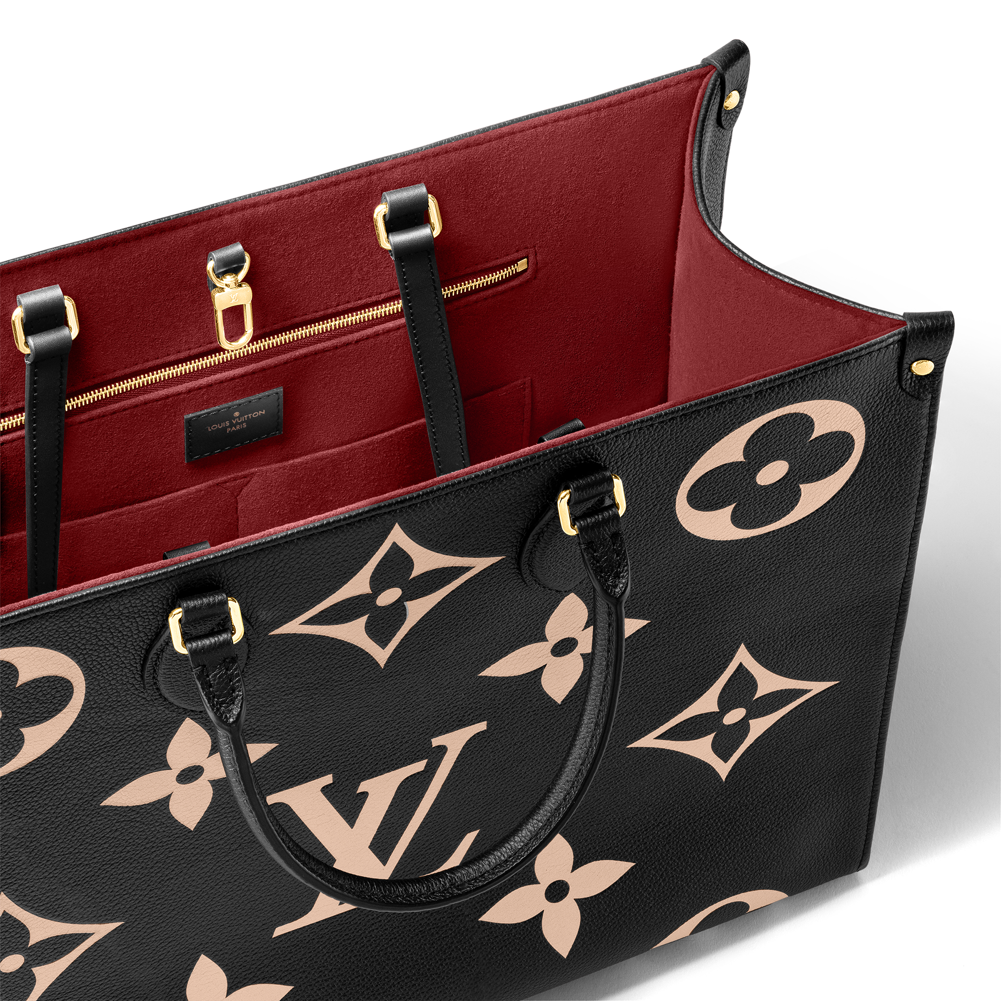 Túi OnTheGo GM Da Bicolor Monogram Empreinte in Đồ Nữ