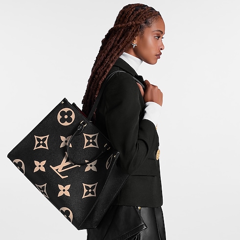 Túi OnTheGo GM Da Bicolor Monogram Empreinte in Đồ Nữ's Túi All Collections collections by Louis Vuitton (Thu phóng sản phẩm)