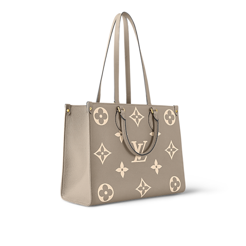 Túi OnTheGo MM Da Bicolor Monogram Empreinte in Đồ Nữ's Túi All Collections collections by Louis Vuitton (Thu phóng sản phẩm)