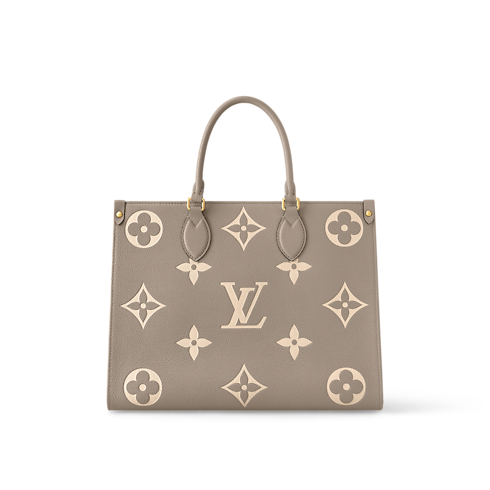 Túi OnTheGo MM Da Bicolor Monogram Empreinte in Đồ Nữ's Túi All Collections collections by Louis Vuitton (Thu phóng sản phẩm)