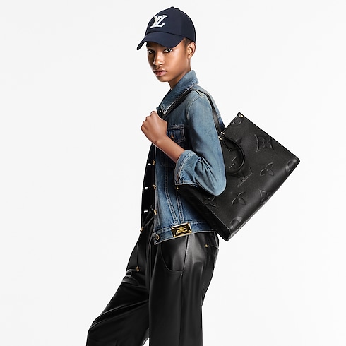 Túi OnTheGo MM Monogram Empreinte in Đồ Nữ's Túi All Collections collections by Louis Vuitton (Thu phóng sản phẩm)