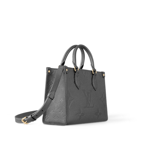 Túi OnTheGo PM Monogram Empreinte in Túi và Phụ kiện bằng da's Túi xách nữ Túi biểu tượng collections by Louis Vuitton (Thu phóng sản phẩm)
