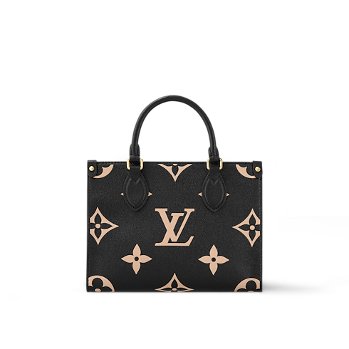 Túi OnTheGo PM Da Bicolor Monogram Empreinte in Đồ Nữ's Túi All Collections collections by Louis Vuitton (Thu phóng sản phẩm)