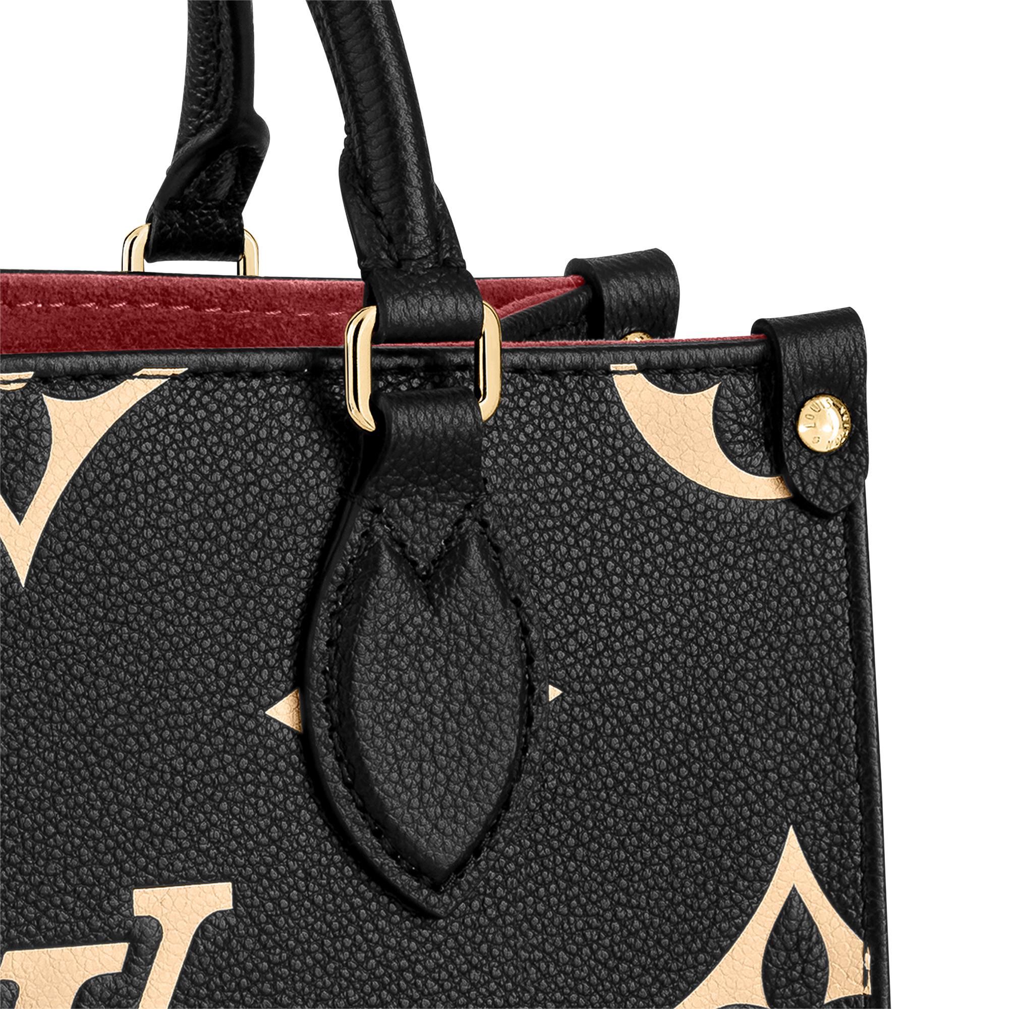 Túi OnTheGo PM Da Bicolor Monogram Empreinte in Đồ Nữ