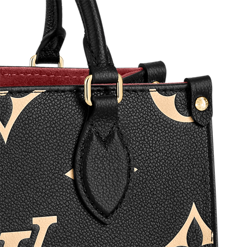 Túi OnTheGo PM Da Bicolor Monogram Empreinte in Đồ Nữ's Túi All Collections collections by Louis Vuitton (Thu phóng sản phẩm)