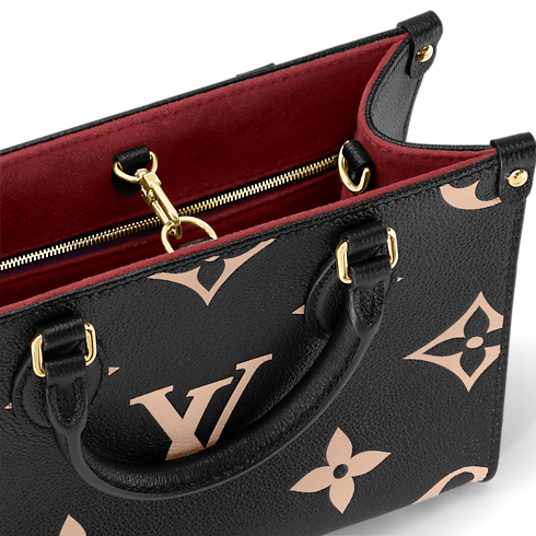 Túi OnTheGo PM Da Bicolor Monogram Empreinte in Đồ Nữ's Túi All Collections collections by Louis Vuitton (Thu phóng sản phẩm)