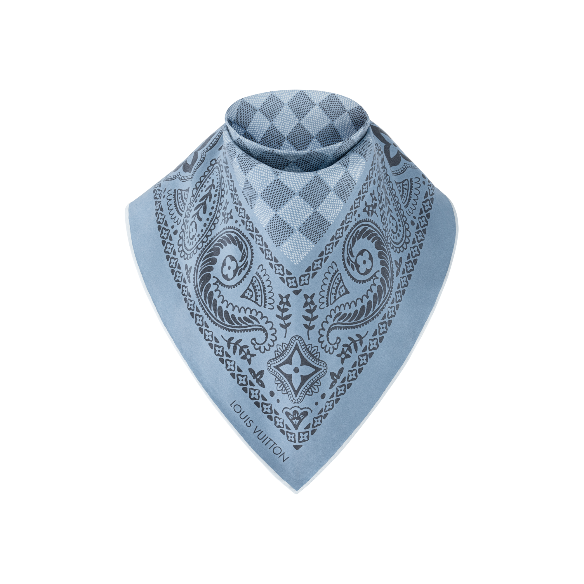 Khăn Lụa Paisley . in Đồ Nam