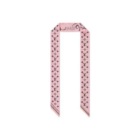 Khăn Lụa Paris City Bandana BB back view