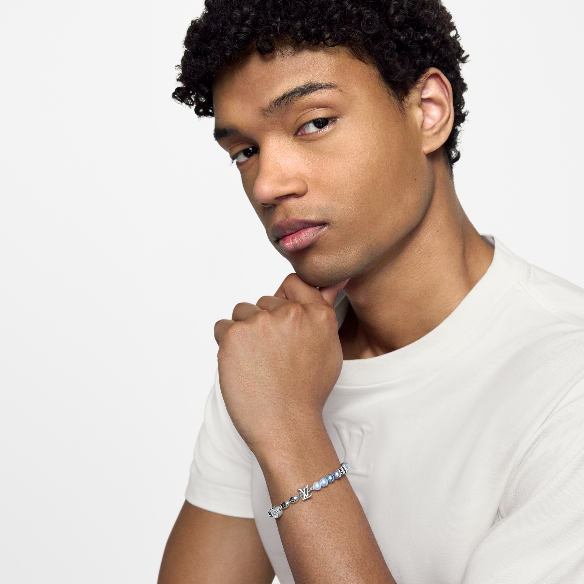 Vòng Tay Pearls Fusion . in Đồ Nam