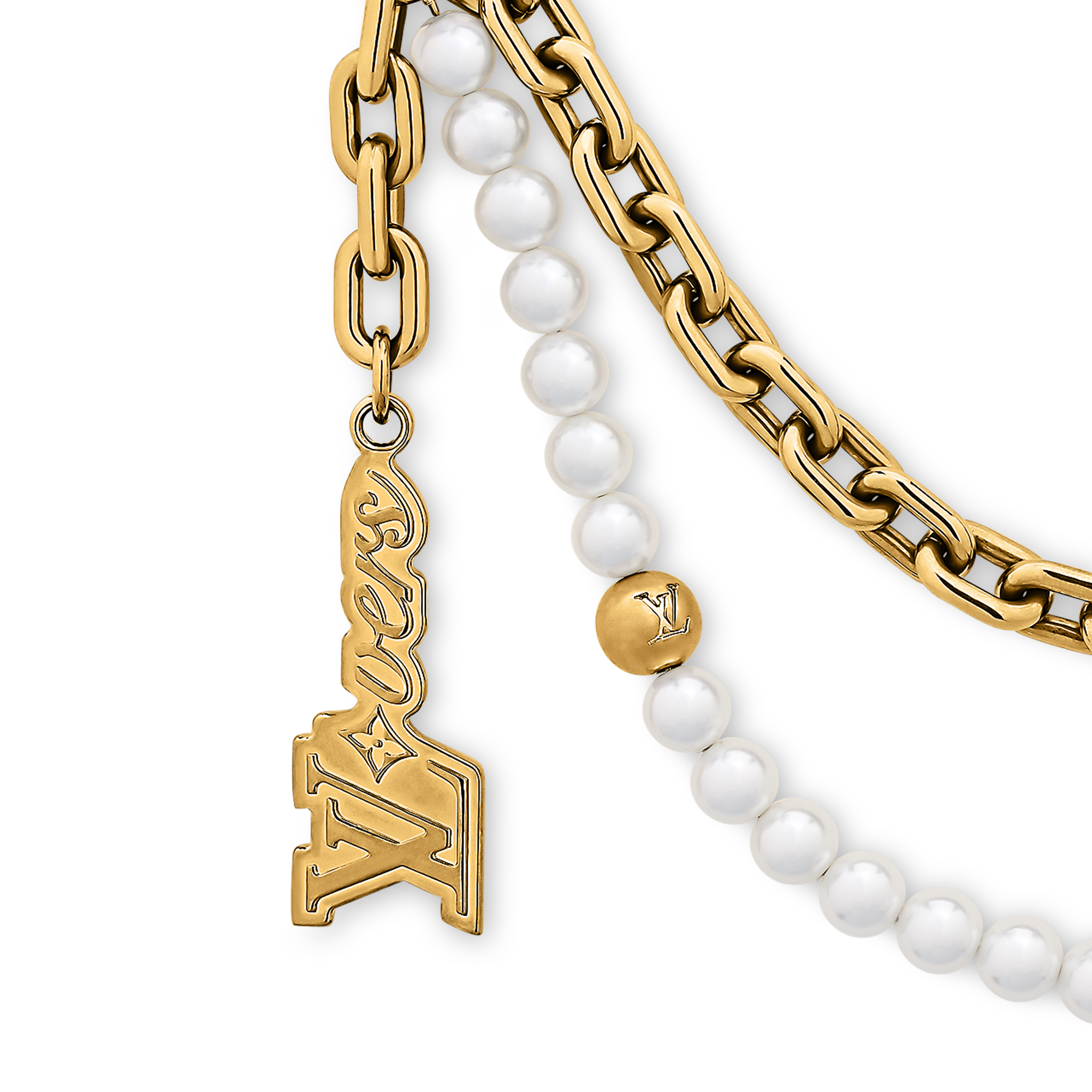 Phụ Kiện Thắt Lưng Pearls Mini Chain . in Đồ Nam