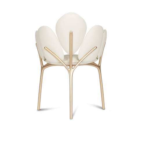 Ghế Petal Chair - Marcel Wanders Studio in Rương, Phụ kiện du lịch và Trang trí nội thất's Trang trí nội thất và Nghệ thuật không gian phòng ăn Nội thất collections by Louis Vuitton (Thu phóng sản phẩm)