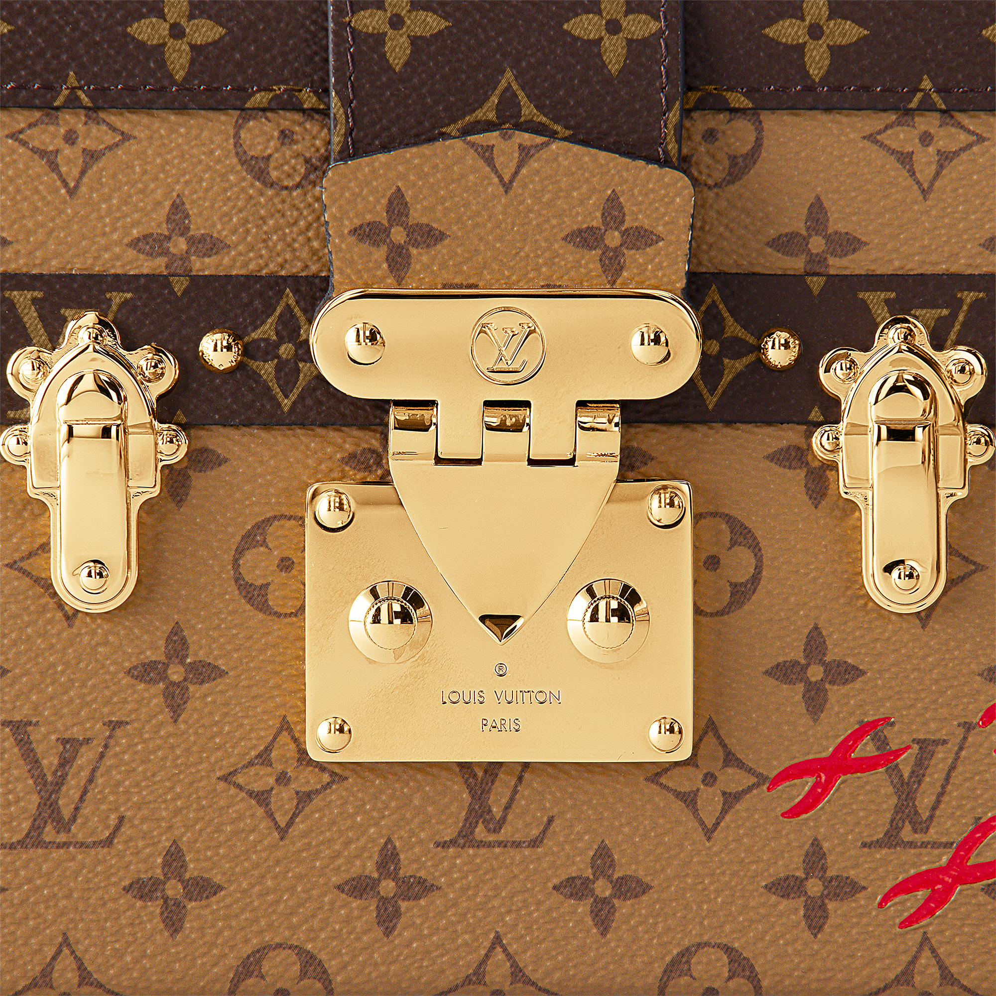 Túi Petite Malle Monogram Reverse in Đồ Nữ