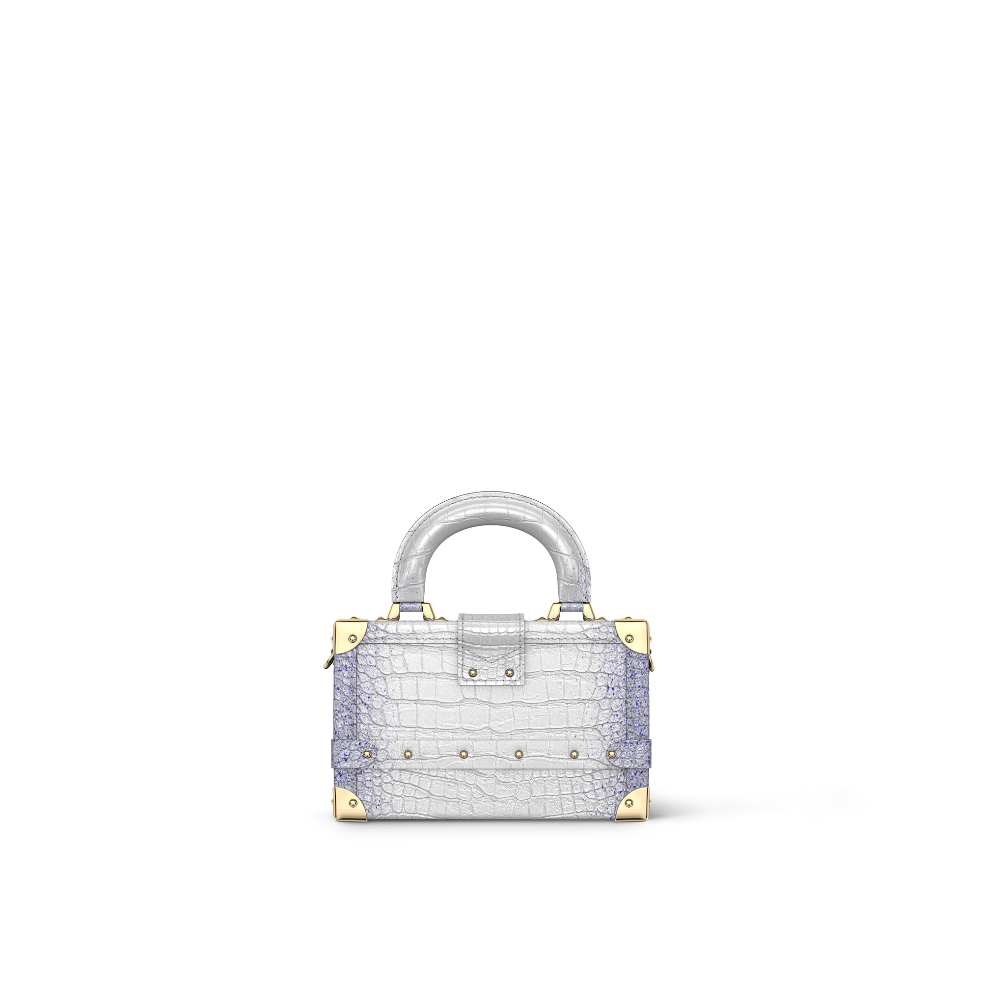 Túi Petite Malle Capitale Da cá sấu bóng in Đồ Nữ