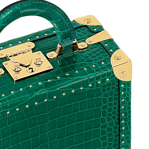 Túi Dạng Hộp Petite Valise Da cá sấu bóng in Les Extraordinaires's Rương Túi dạng hộp collections by Louis Vuitton (Thu phóng sản phẩm)