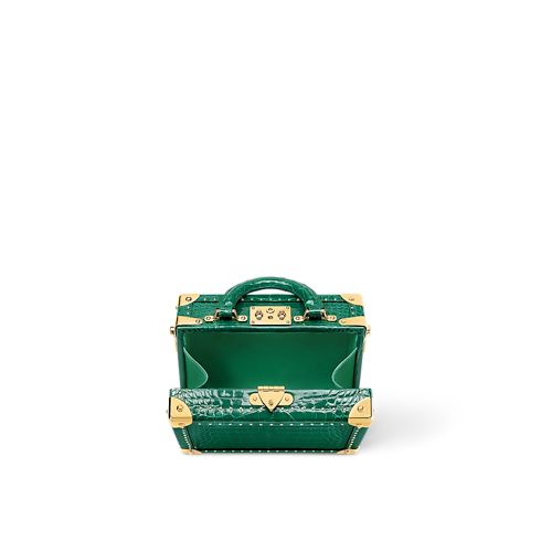 Túi Dạng Hộp Petite Valise Da cá sấu bóng in Les Extraordinaires's Rương Túi dạng hộp collections by Louis Vuitton (Thu phóng sản phẩm)