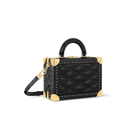 Túi Dạng Hộp Petite Valise Malletage in Les Extraordinaires's Rương Thiết kế theo mùa collections by Louis Vuitton (Thu phóng sản phẩm)