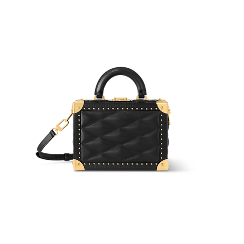 Túi Dạng Hộp Petite Valise Malletage in Les Extraordinaires's Rương Thiết kế theo mùa collections by Louis Vuitton (Thu phóng sản phẩm)