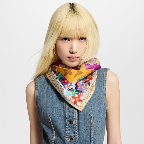 Khăn Lụa Vuông Picnic 90 . in Đồ Nữ's Phụ kiện Khăn lụa collections by Louis Vuitton (Thu phóng sản phẩm)