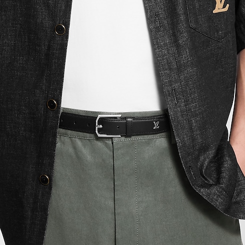 Thắt Lưng Pin Heritage 25MM in Đồ Nam's Phụ kiện Thắt lưng collections by Louis Vuitton (Thu phóng sản phẩm)