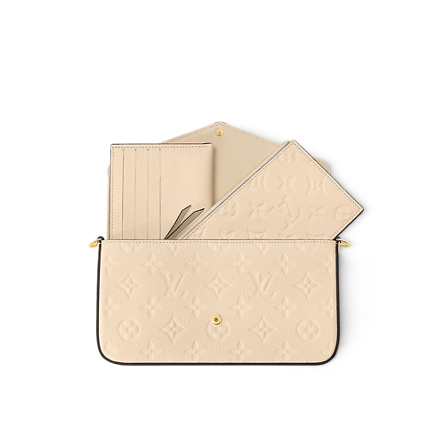 Túi Félicie Pochette Monogram Empreinte in Đồ Nữ's Túi ví đa năng và Phụ kiện bằng da Túi nhỏ collections by Louis Vuitton (Thu phóng sản phẩm)