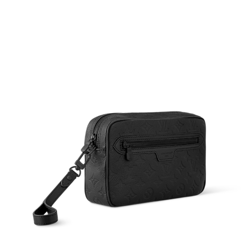 Túi Pochette Kasai Monogram Shadow Leather in Đồ Nam's Túi ví đa năng và Phụ kiện bằng da Túi mini collections by Louis Vuitton (Thu phóng sản phẩm)