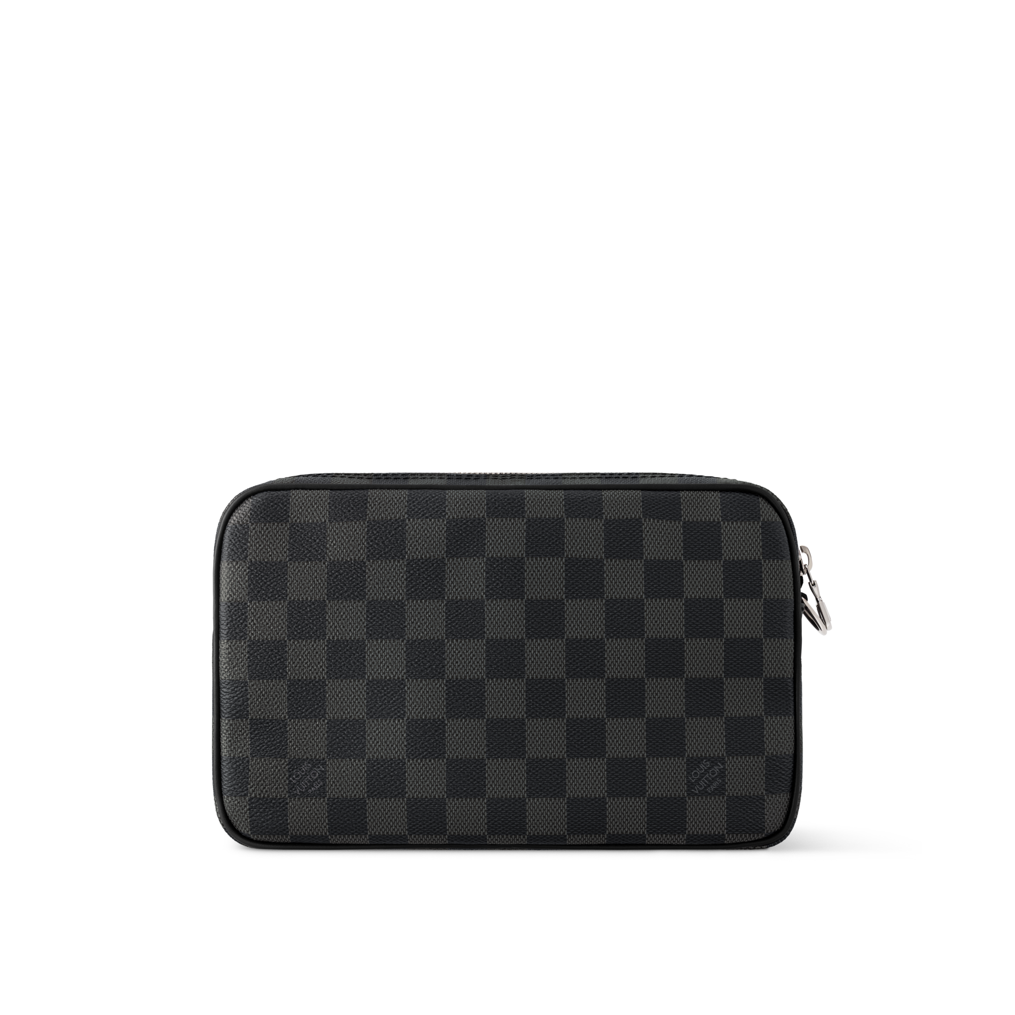 Túi Pochette Kasai Damier Graphite in Đồ Nam
