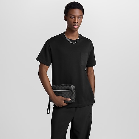 Túi Pochette Kasai Damier Graphite Canvas in Đồ Nam's Túi ví đa năng và Phụ kiện bằng da Túi mini collections by Louis Vuitton (Thu phóng sản phẩm)