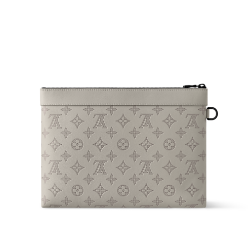 Túi Pochette To-Go Monogram Shadow Leather in Đồ Nam's Túi ví đa năng và Phụ kiện bằng da Túi nhỏ collections by Louis Vuitton (Thu phóng sản phẩm)
