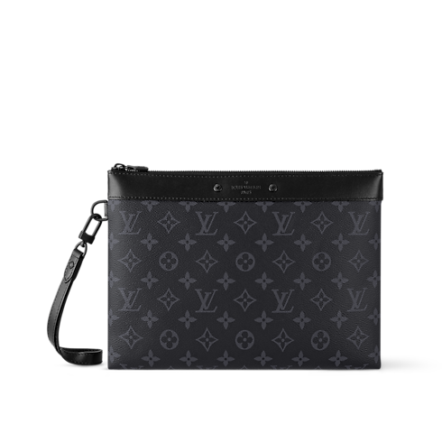 Túi Pochette To-Go Monogram Eclipse in Đồ Nam's Du lịch Phụ kiện du lịch collections by Louis Vuitton (Thu phóng sản phẩm)
