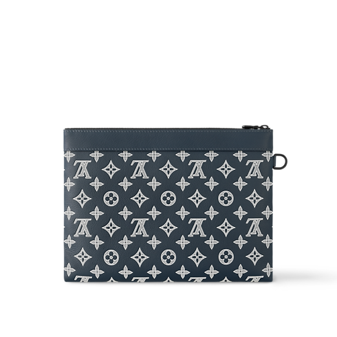 Túi Pochette To-Go Monogram Shadow Leather in Đồ Nam's Túi ví đa năng và Phụ kiện bằng da Túi nhỏ collections by Louis Vuitton (Thu phóng sản phẩm)